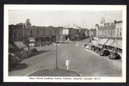 AMERIQUE - CANADA - CLINTON - Main Street Looking North - Other & Unclassified