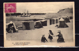 Port -Louis - Morbihan - La Plage Et La Citadelle - Port Louis