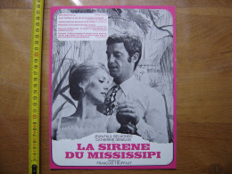 Synopsis Cinema Movie LA SIRENE DU MISSISSIPI Belmondo Deneuve Truffaut - Autres & Non Classés