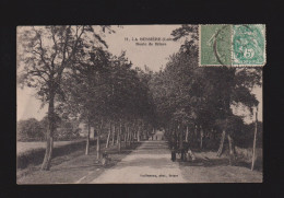 CPA - 45 - La Bussière - Route De Briare - Animée - Circulée En 1923 - Autres & Non Classés
