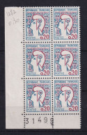 D 794 / LOT N° 1282 TYPE II BLOC DE 6 NEUF** COTE 18€ - Collections