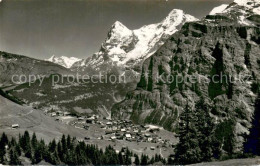 13726886 Muerren BE Wetterhorn Eiger Und Moench Muerren BE - Autres & Non Classés