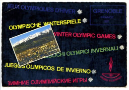 CPSM 10,5 X 15  Xèmes Jeux Olympiques D'Hiver De GRENOBLE 1968  Olympic Games Grenoble - Other & Unclassified