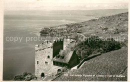 13718536 Lac Leman Genfersee GE Vignoblede Lavaux Et Tour De Marsens  - Sonstige & Ohne Zuordnung