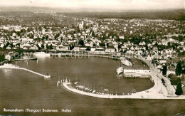 13718496 Romanshorn Bodensee Hafen Fliegeraufnahme Romanshorn Bodensee - Andere & Zonder Classificatie