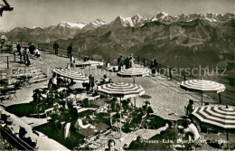 13716656 Niesen Kulm Sonnenterrasse Mit Eiger Moench Und Jungfrau Berner Alpen N - Altri & Non Classificati