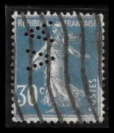 1 04	05	09	N°	192	Perforé	-	AV 194 - Used Stamps
