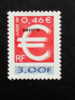 MAYOTTE MI-NR. 68 POSTFRISCH(MINT) EINFÜHRUNG DES EURO 1999 - Europäischer Gedanke