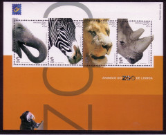 PORTUGAL BLOCK 172 POSTFRISCH(MINT) ZOO LISSABON ELEFANT ZEBRA LÖWE NASHORN - Blocs-feuillets