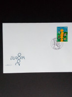 LIECHTENSTEIN MI-NR. 1234 FDC EUROPA 2000 STERNE - 2000