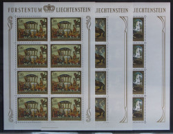 Liechtenstein 717-719 Postfrisch Als Kleinbogen #IQ144 - Otros & Sin Clasificación