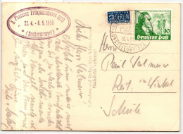 Berlin 61 Auf Postkarte Als Einzelfrankatur Portogerecht #JG140 - Otros & Sin Clasificación