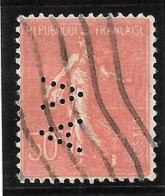 1 04	05	10	N°	199	Perforé	-	AV 194 - Used Stamps