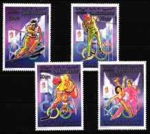 Mauretanien 982II-985II Postfrisch Olympische Winterspiele 1992 #IQ159 - Mauretanien (1960-...)