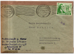 Berlin 61 Auf Postkarte Als Einzelfrankatur Portogerecht, Wiederverwendet #JG141 - Altri & Non Classificati