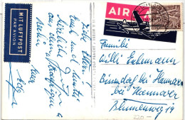 Berlin 48 Auf Postkarte Als Einzelfrankatur Portogerecht #JG211 - Andere & Zonder Classificatie