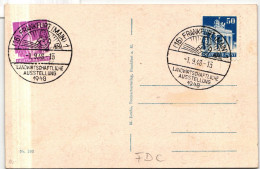 Bi-Zone 90-91 Wg Als Ersttagsbrief Mit Sonderstempel Vom 01.9.48 #JG304 - Other & Unclassified