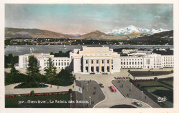 Switzerland Postcard Genève Le Palais Des Nations - Genève