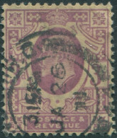 Great Britain 1902 SG234 3d Purple/lemon KEVII FU - Non Classificati