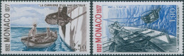 Monaco 1977 SG1292-1293 Career Of A Navigator MNH - Otros & Sin Clasificación