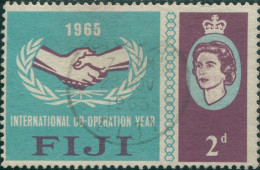 Fiji 1965 SG343 2d ICY Emblem QEII FU - Fiji (1970-...)