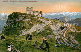 13710126 Rigi Kulm Berghotel Sonnenaufgang In Den Alpen Rigi Kulm - Andere & Zonder Classificatie