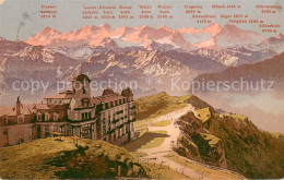 13710106 Rigi Kulm Berghotel Alpenpanorama Rigi Kulm - Andere & Zonder Classificatie