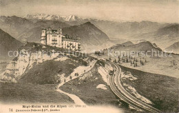 13709936 Rigi Kulm Berghotel Und Die Alpen Rigi Kulm - Andere & Zonder Classificatie