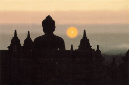 INDONESIE - The Sunrise On Top Of Borobudur - Central Java - Indonesia - Carte Postale - Indonesië