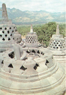 INDONESIE - Open Stupa With A Buddha Inside At Borobudur - Central Java - Indonesia - Carte Postale - Indonesia