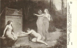 Musée De Cambrai P Du THOIT LES NYMPHES AU TOMBEAU D'ADONIS RV - Peintures & Tableaux