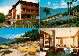 13685696 Contra Di Sotto Albergo Meister Restaurant Terrasse Lago Maggiore Contr - Other & Unclassified