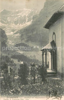 13676346 Grindelwald Friedhof Mit Fiescherhoerner Berner Alpen Grindelwald - Other & Unclassified