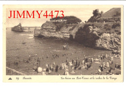 CPA - BIARRITZ En 1935 - Les Bains Au Port-Vieux Et Le Rocher De La Vierge - N° 29 - Edit. Lévy Et Neurdein Paris - Biarritz