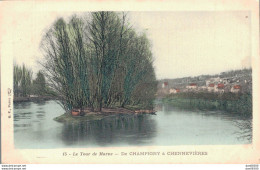 94 LE TOUR DE MARNE DE CHAMPIGNY A CHENNEVIERES - Other & Unclassified