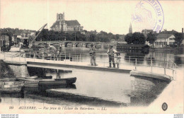 89 AUXERRE VUE PRISE DE L'ECLUSE DU BATARDEAU - Auxerre