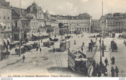 06 NICE CASINO MUNICIPAL PLACE MASSENA TRAMWAYS - Altri & Non Classificati