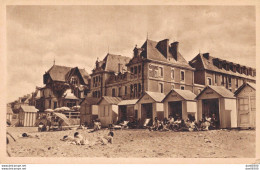 14 LION SUR MER LA DIGUE ET LES CABINES - Autres & Non Classés