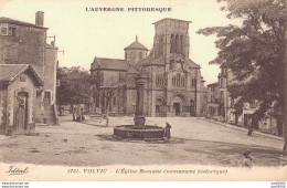 63 VOLVIC L'EGLISE ROMANE - Volvic