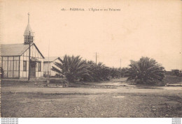 MAROC FEDHALA L'EGLISE ET SES PALMIERS - Sonstige & Ohne Zuordnung