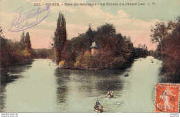 75 PARIS BOIS DE BOULOGNE LA POINTE DU GRAND LAC - Parks, Gardens