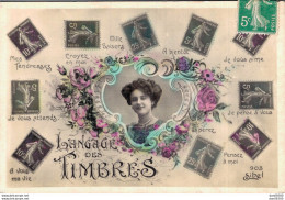 LANGAGE DES TIMBRES - Briefmarken (Abbildungen)