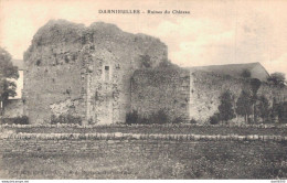 RARE  88 DARNIEULLES RUINES DU CHATEAU - Andere & Zonder Classificatie