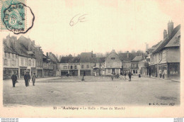 18 AUBIGNY LA HALLE PLACE DU MARCHE - Aubigny Sur Nere