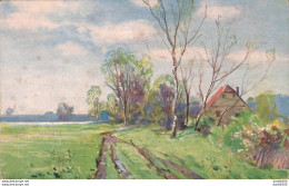 TABLEAU PAYSAGE DE CAMPAGNE - Peintures & Tableaux