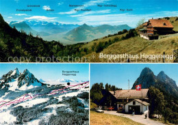 13644916 Schwyz Berggasthaus Haggenegg Fernsicht Alpenpanorama Ski- Und Wanderge - Andere & Zonder Classificatie