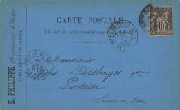 02 - AISNE - SAINT-QUENTIN - Carte Précurseur 1895 - 10391 - Saint Quentin