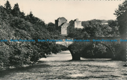 R039274 River Teith. Bridge And Castle. Doune. Valentine. RP - Monde