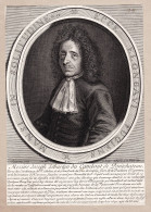 Messire Joseph Sebastien Du Cambout De Pontchateau - Sebastien-Joseph Du Cambout (1634-1690) Noble Breton Bret - Prenten & Gravure