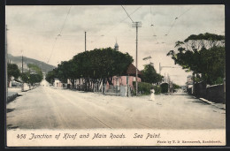 CPA Sea Point, Junction Of Kloof And Main Roads  - Afrique Du Sud